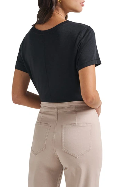 Travis Mathew Cloud Crewneck T-shirt In Black