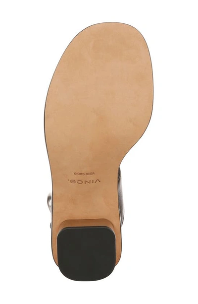 Shop Vince Dalia Block Heel Sandal In Cacaobrown