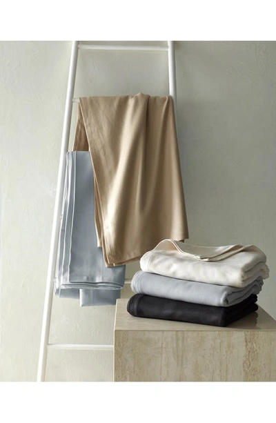 Shop Matouk Dream Modal Blend Blanket In Oyster