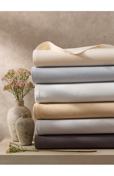 Shop Matouk Dream Modal Blend Blanket In Oyster