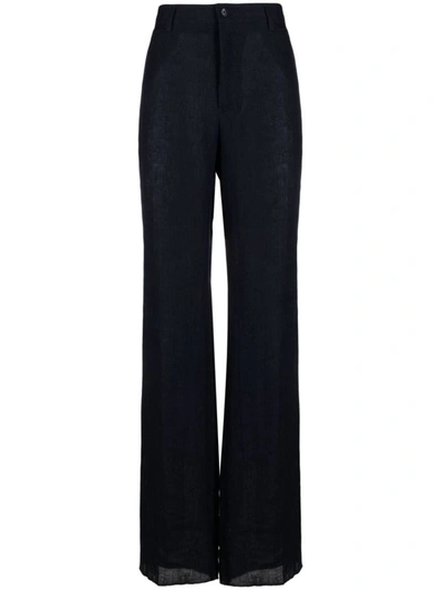 Shop Dolce & Gabbana Soft Trousers In Blue