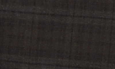 Allsaints Spica Checked Double Breasted Blazer In Brown