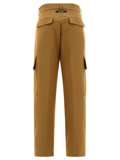 Shop Palm Angels Cargo Trousers