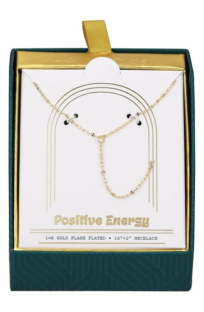 Shop La Rocks Chain Y-necklace In Gold