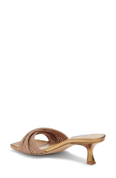 Shop Steve Madden Solange Slide Sandal In Bronze