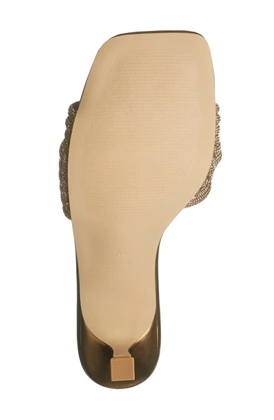 Steve Madden Solange Slide Sandal In Bronze