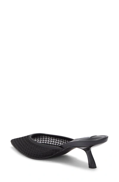 Shop Steve Madden Mariano Mesh Mule In Black