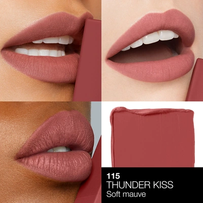 Shop Nars Powermatte Lipstick In Thunder Kiss 115