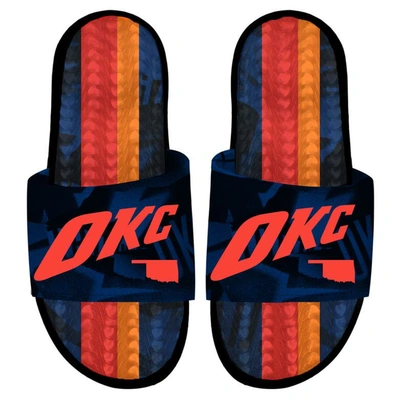 Shop Islide Black Oklahoma City Thunder 2023/24 City Edition Gel Slide Sandals