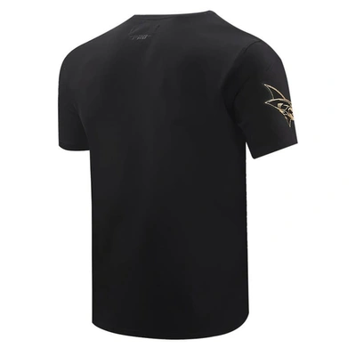 Shop Pro Standard Black San Jose Sharks Wordmark T-shirt