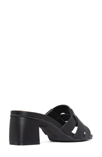 Shop Nydj Gloriana Slide Sandal In Black