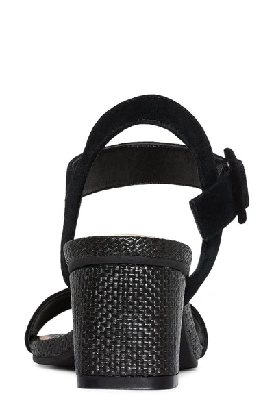 Nydj Gaiana Ankle Strap Sandal In Black