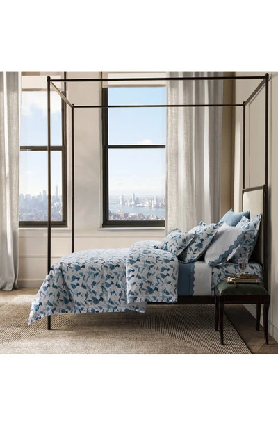 Matouk Antonia Set Of 2 500 Thread Count Pillowcases In Hazy Blue