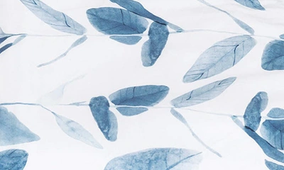Matouk Antonia Egyptian Cotton Duvet Cover In Hazy Blue