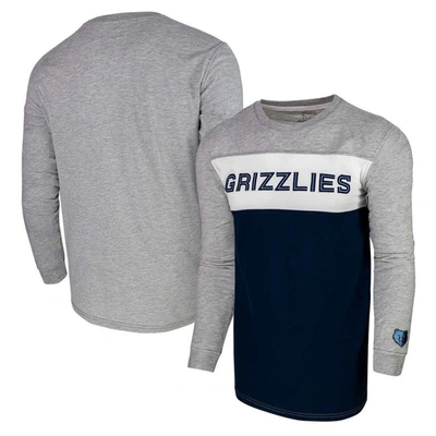 Shop Stadium Essentials Unisex Heather Gray Memphis Grizzlies Loge Long Sleeve T-shirt