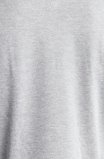 Shop Zella Liana Restore Soft Lite Long Sleeve T-shirt In Grey Limestone