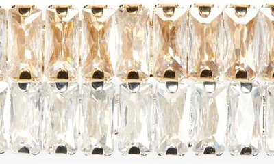 Shop Tasha Assorted 2-pack Cubic Zirconia Hair Clips In Goldsilver