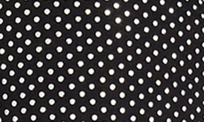 Shop Dress The Population Presley Metallic Dot Jumpsuit In Black/ Silver
