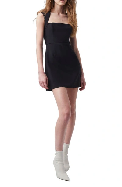 French Connection Ruth Whisper A-line Dress In Black