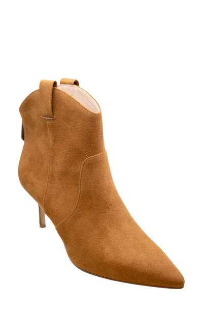 Shop Charles By Charles David Auden Pointed Toe Bootie In Amber