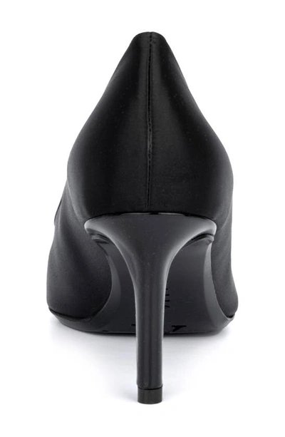 Shop Aquatalia Melina Pointed Toe Pump In Black