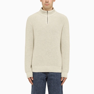 Apc High Neck Cotton Turtleneck Sweater