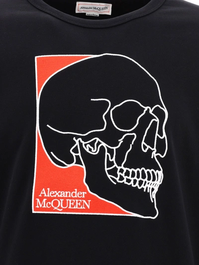Shop Alexander Mcqueen Alexander Mc Queen Sweatshirt With Embroidered Logo