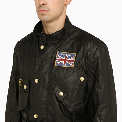 Shop Barbour Black Field Jacket
