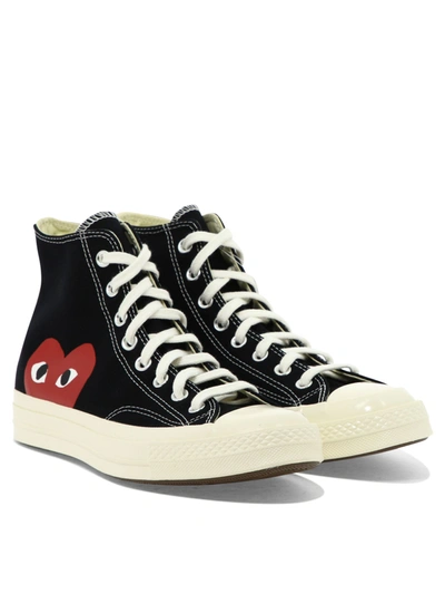 Shop Comme Des Garçons Play Big Heart Sneakers