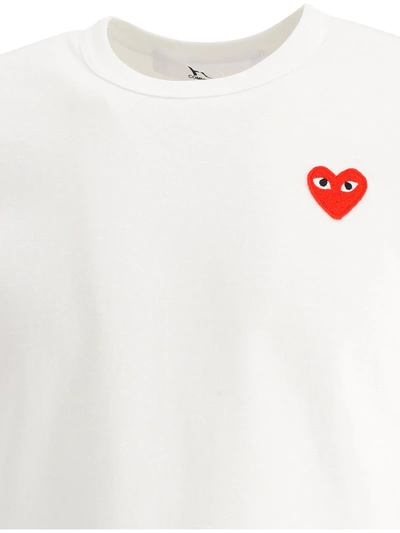 Shop Comme Des Garçons Play Big Heart T Shirt