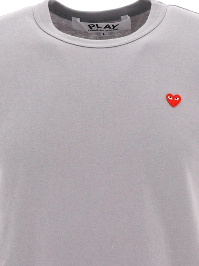 Shop Comme Des Garçons Play Heart T Shirt