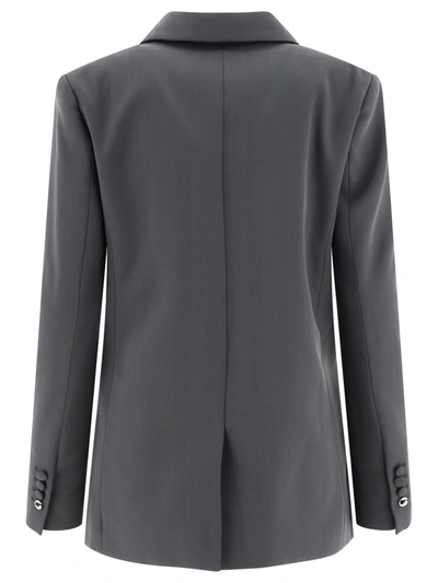 Shop Coperni Twisted Cut Out Tailored Jacket