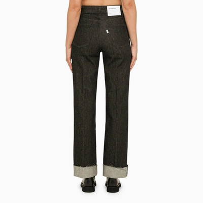 Department Five Logo-patch High-waist Jeans
