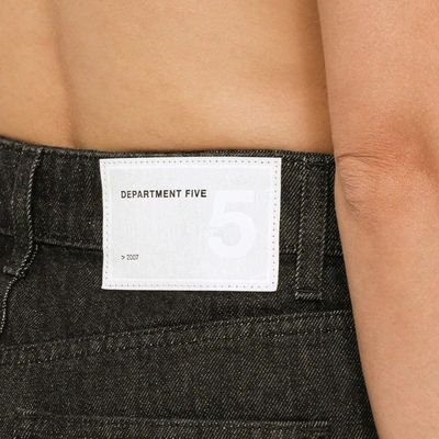 Department Five Logo-patch High-waist Jeans