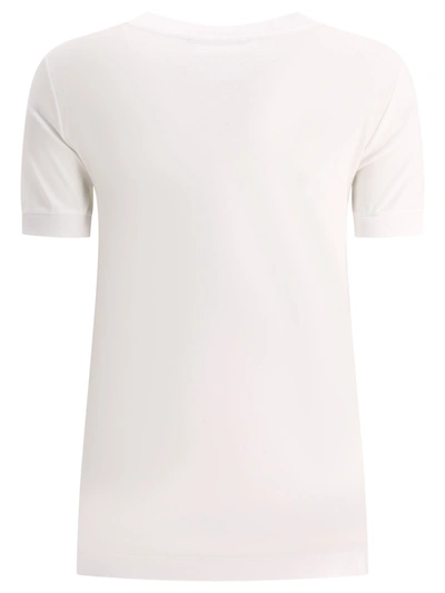 Shop Dolce & Gabbana Jersey T Shirt With Dg Logo Tag