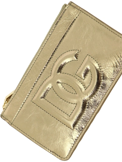 Shop Dolce & Gabbana Medium Dg Logo Card Holder