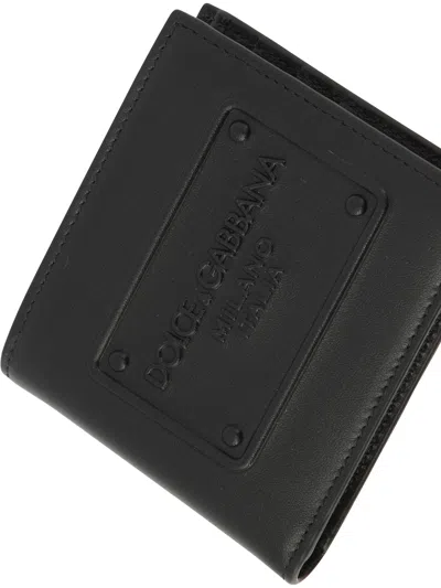 Shop Dolce & Gabbana Wallet With Embossed Logo