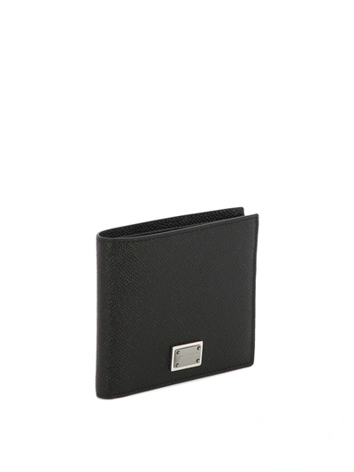 Shop Dolce & Gabbana Wallet With Logo Plaque