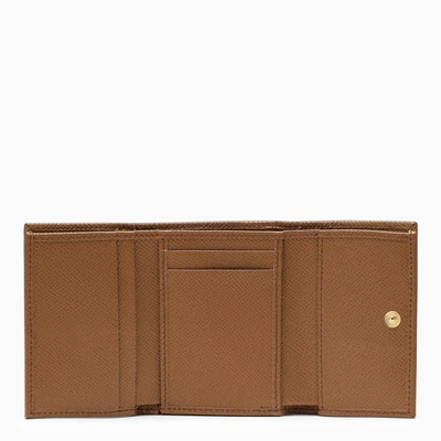 Shop Dolce & Gabbana Dolce&gabbana Caramel Small Dauphine Wallet