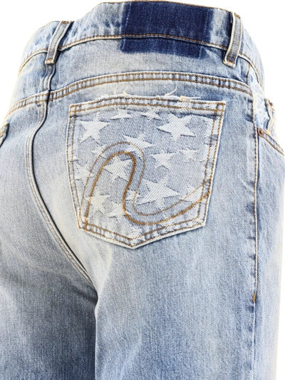 Shop Erl Jeans With Patchwork