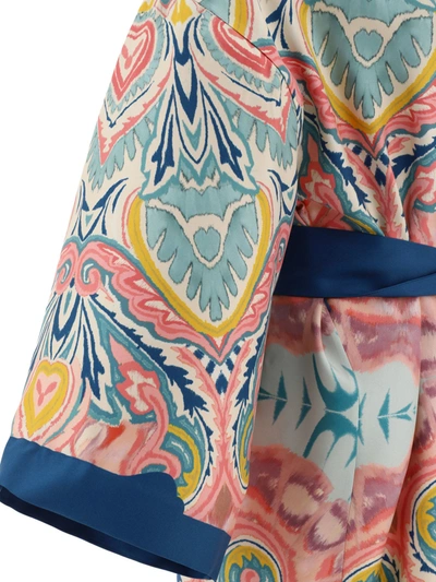 Shop Etro Kimono With Botanical Pattern