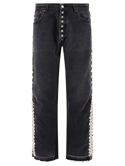 Shop Gallery Dept. Le Flare Studded Jeans