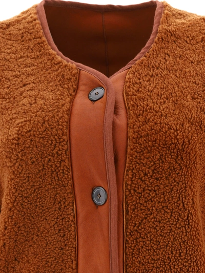 Shop Giovi Shearing Reversible Jacket