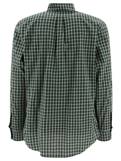 Shop Givenchy Checked Shirt In Poplin