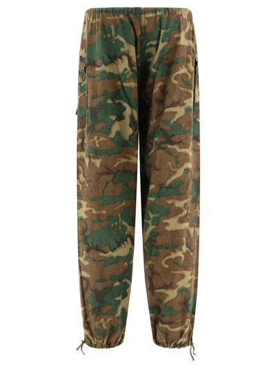 Shop Givenchy Cargo Camouflage Cargo Trousers