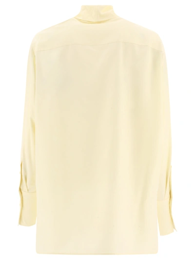 Shop Givenchy Blouse In Silk With Long Lavalliere