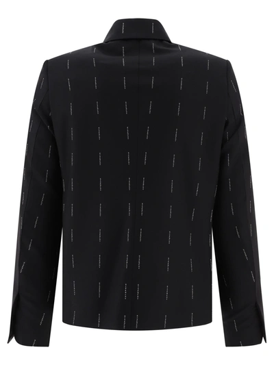 Shop Givenchy Embroidered Twill Blazer