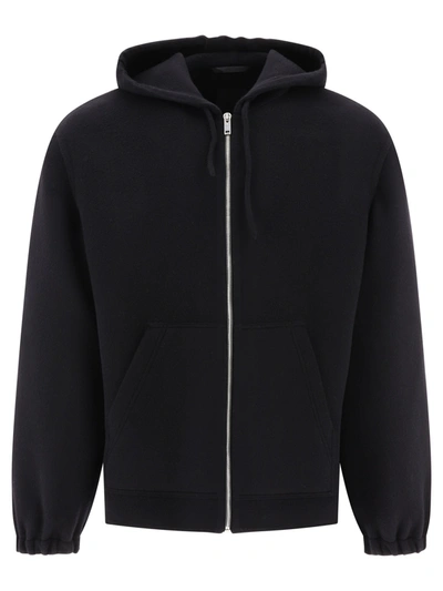 Shop Givenchy Hoodie In Double Face Wool And Cashmere