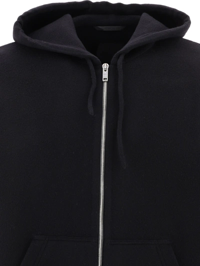 Shop Givenchy Hoodie In Double Face Wool And Cashmere