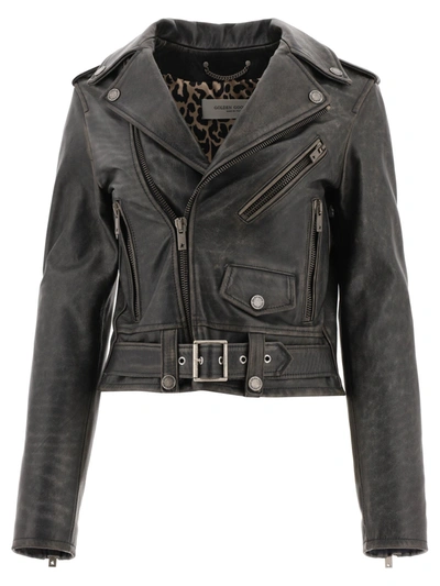 Golden Goose Destiny Slim Leather Jacket
